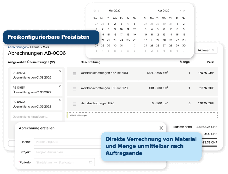 Abrechnungen