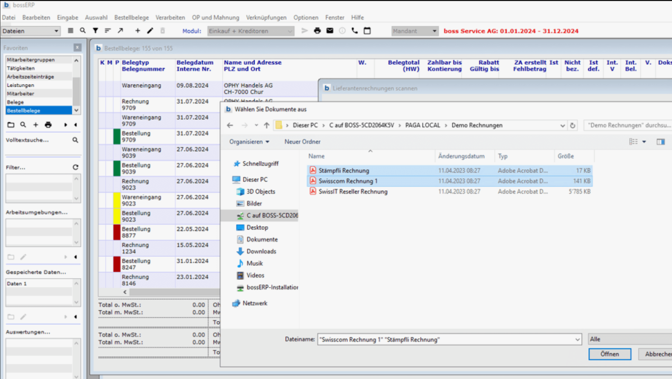 Optimale QR-Rechnungsverarbeitung
