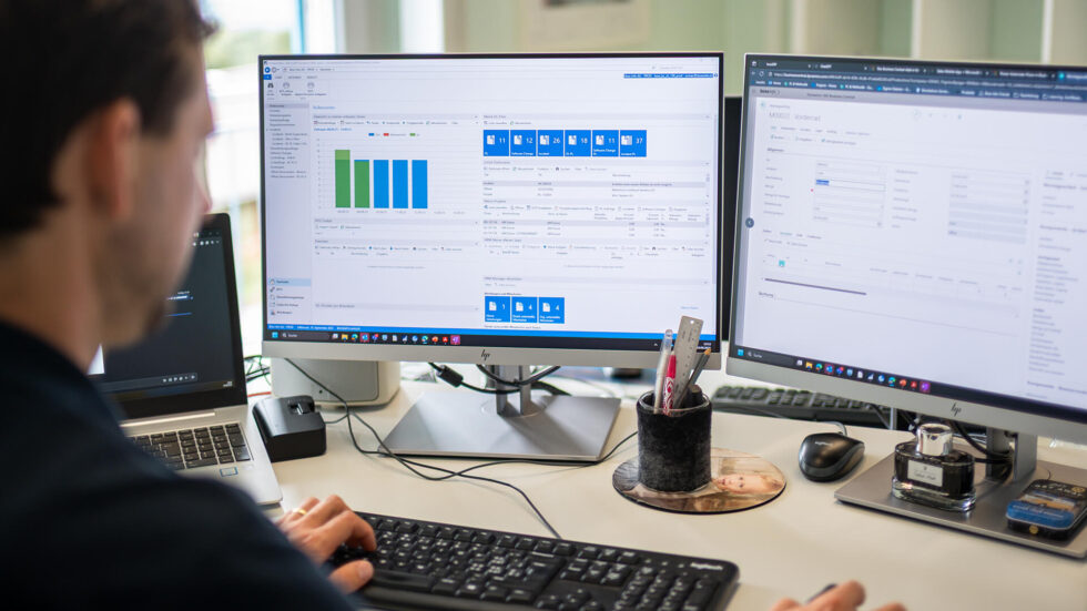 Beratungsgespräch ERP- und Business Software