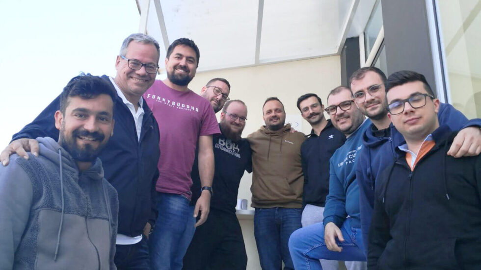 Team Griechenland Gruppenfoto