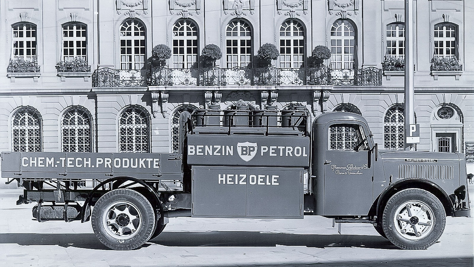 Historischer Thommen-Furler Lastwagen